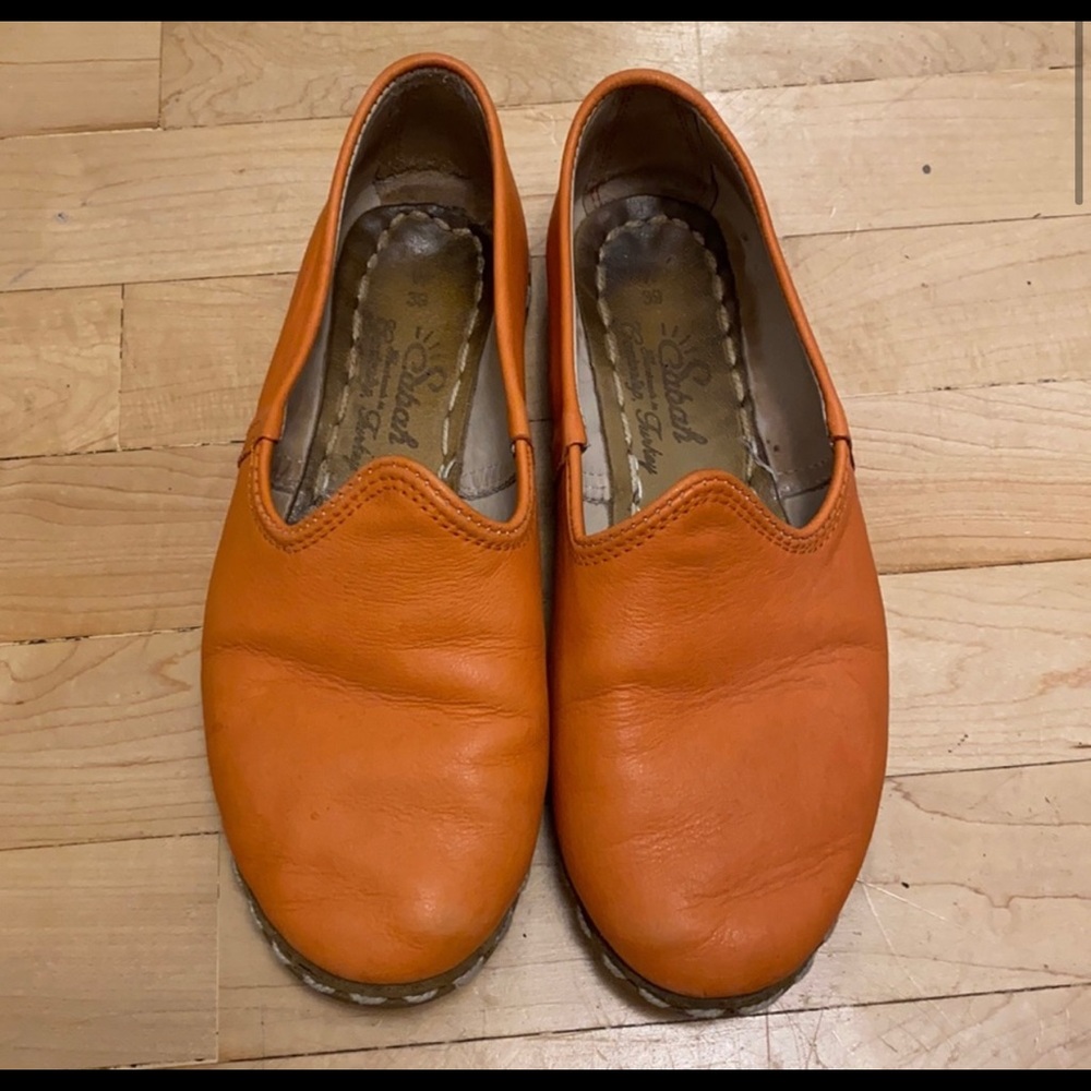 Sabahs blood orange shoes